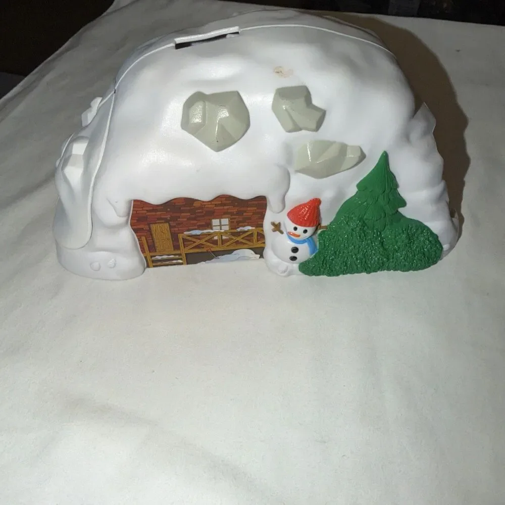 Trackmaster Thomas & Friends James Works It Out Christmas Frost Snowman Tunnel